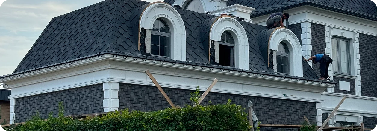 Современная вилла в стиле ар-деко